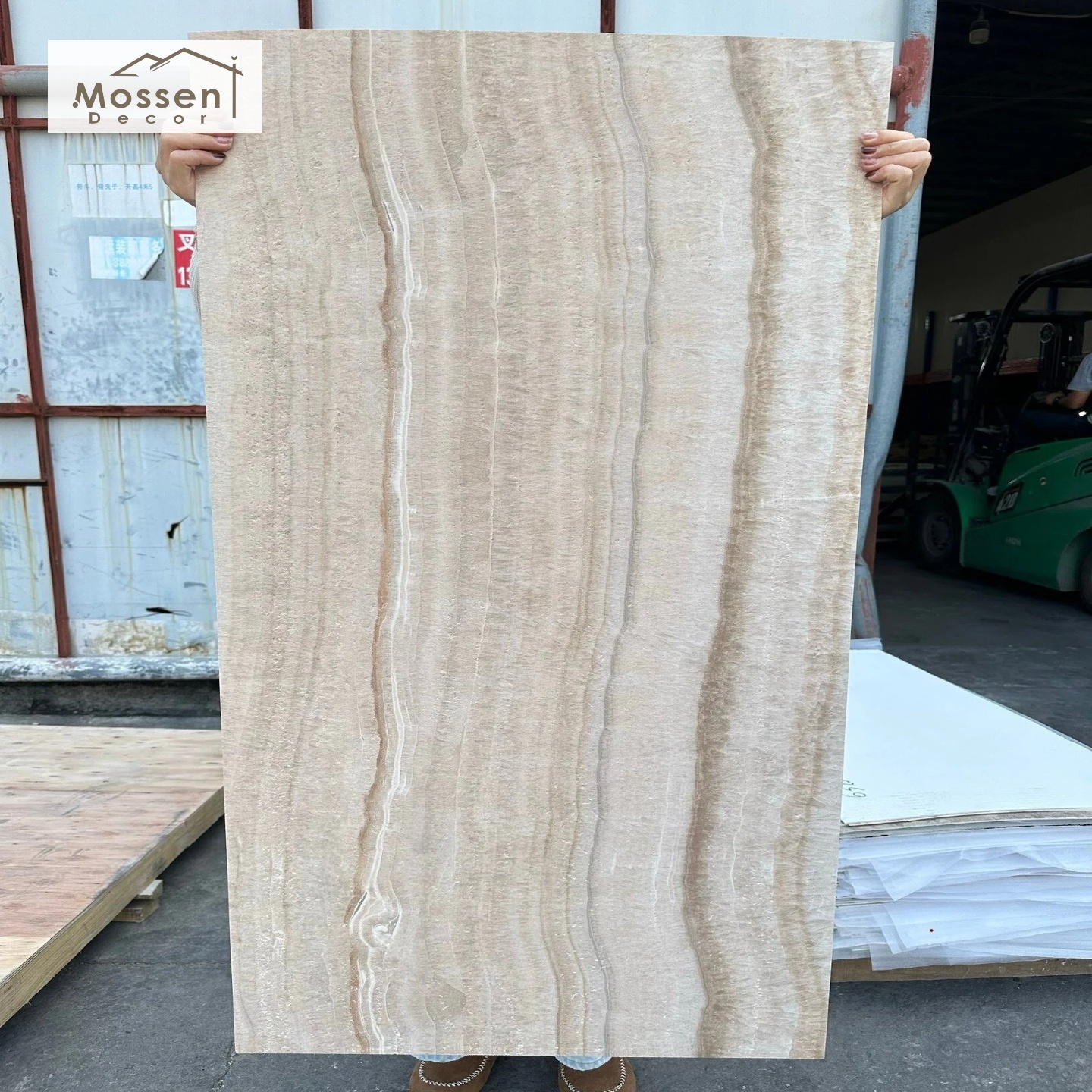 Factory Direct Printed Travertine Soft Stone Panel Wholesale Price MCM Flexible Veneer