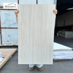 100% Waterproof Soft Stone Panel Travertine Print Anti-Mold Shower Wall Cladding