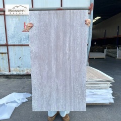 Printed Travertine Wall Panel for Living Room Soft Stone TV Background Feature Wall