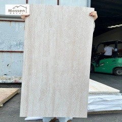 Ultra-Thin 3-5mm Travertine Soft Stone Panel Lightweight Flexible Wall Veneer