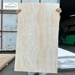 Ultra-Thin 3-5mm Travertine Soft Stone Panel Lightweight Flexible Wall Veneer