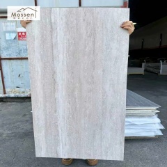Bendable Travertine Stone Veneer for Curved Wall Flexible Soft Stone Panel Cladding