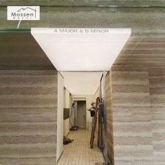 Flexible Travertine Soft Stone Panel for Retail Store Waterproof Lightweight Stone Veneer