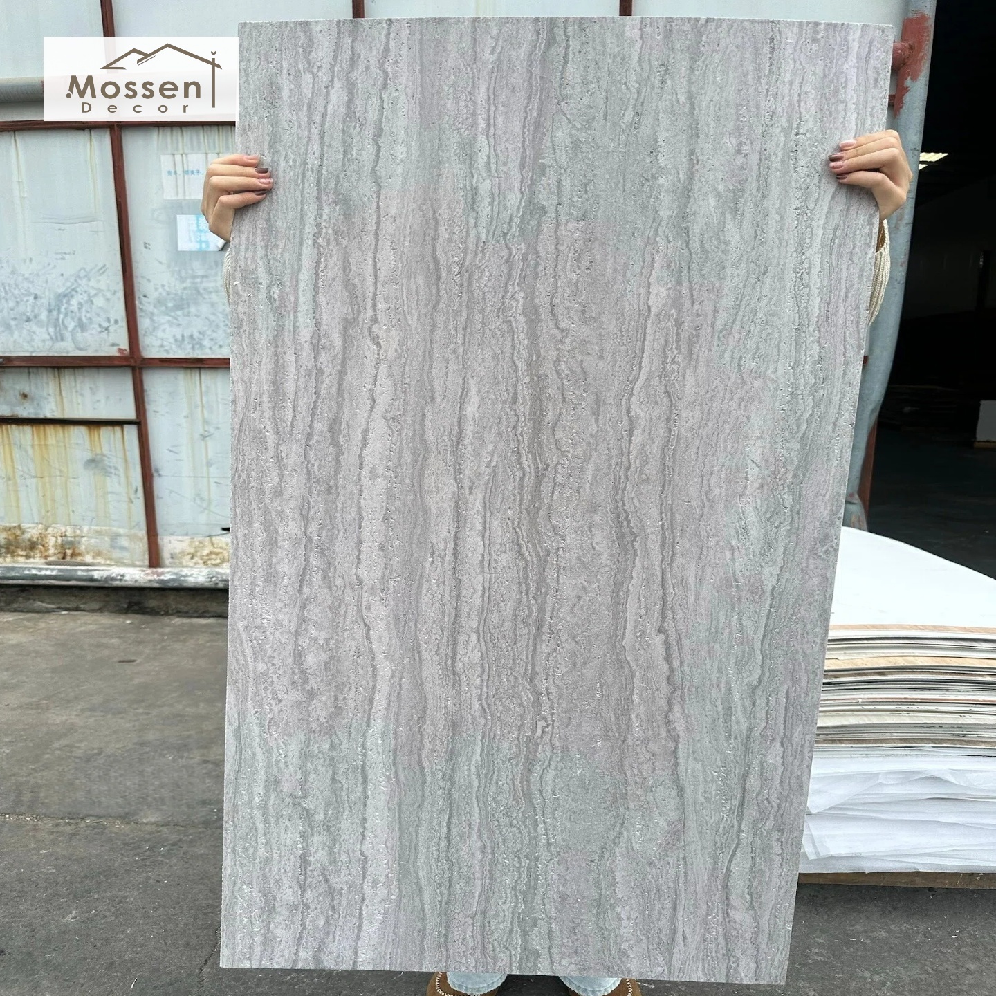 Fireproof Waterproof Travertine Soft Stone Panel 100% Safety MCM Flexible Wall Veneer for High-Rise