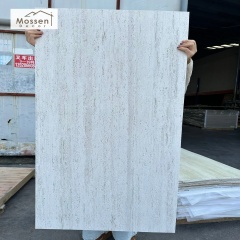 3D Textured Travertine Soft Stone Panel Decorative Printed Flexible Stone for Modern Feature Wall