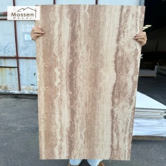 Flexible Travertine Soft Stone Panel for Retail Store Waterproof Lightweight Stone Veneer