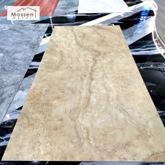 Office Lobby Cladding Travertine Soft Stone Panel Professional Waterproof Commercial Wall Veneer