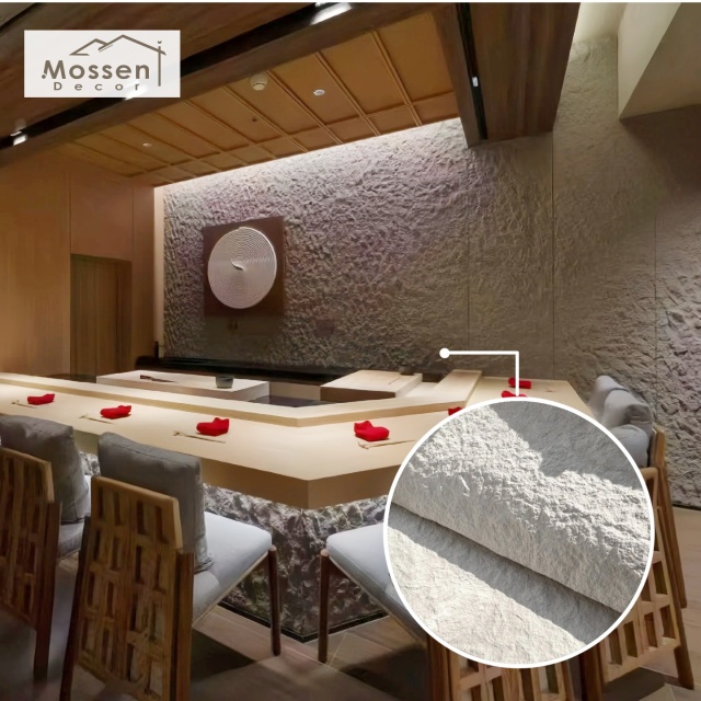 Starry Stone Wall Panel for Hotels & Commercial Spaces – Flexible MCM Stone Decor