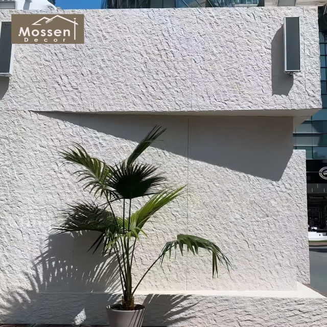 Eco-Friendly Starry Stone Wall Panel – Green MCM Soft Stone Building Material