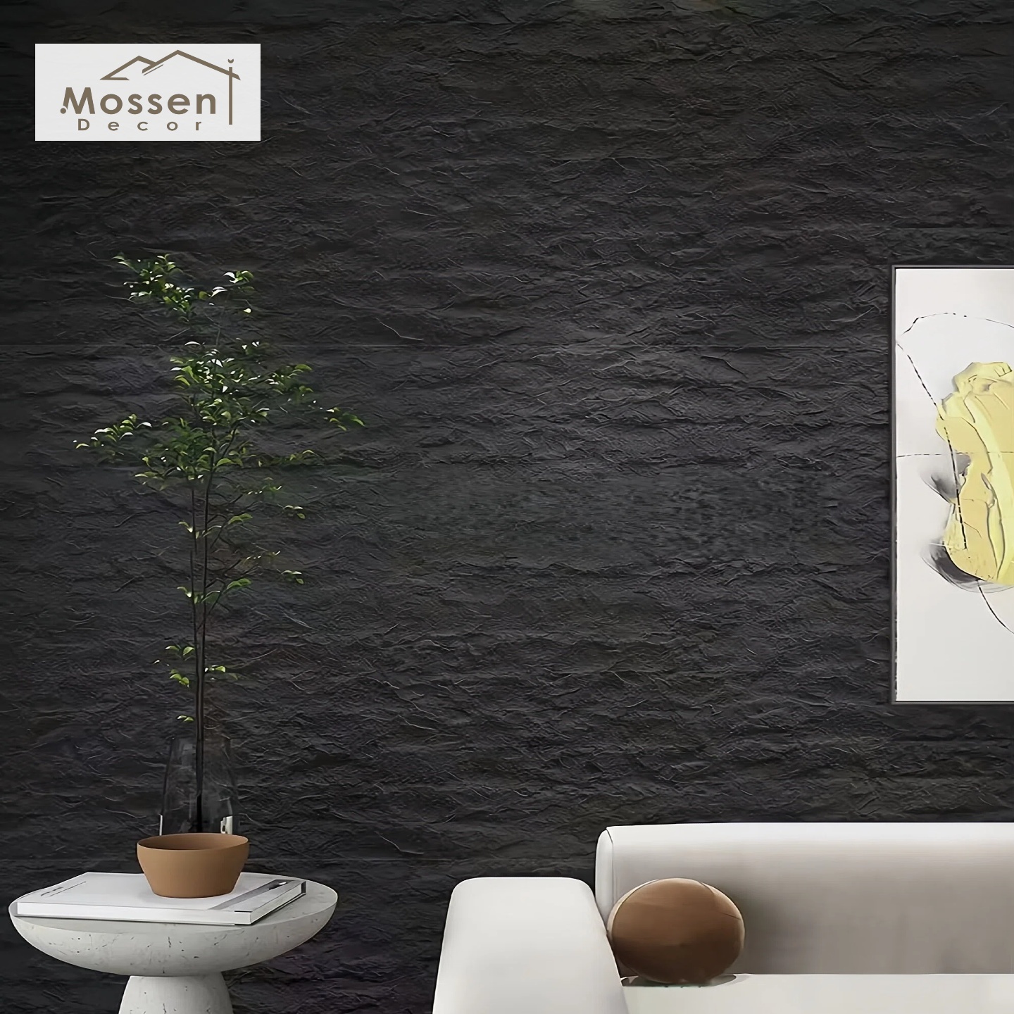 Starry Stone Wall Panel Modern Design – Textured Soft Stone Veneer for Interiors