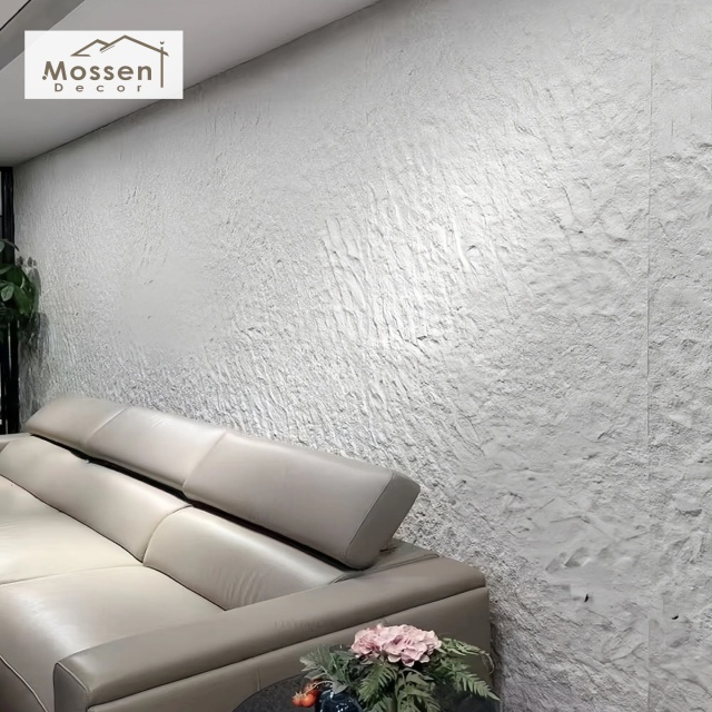 Eco-Friendly Starry Stone Wall Panel – Green MCM Soft Stone Building Material