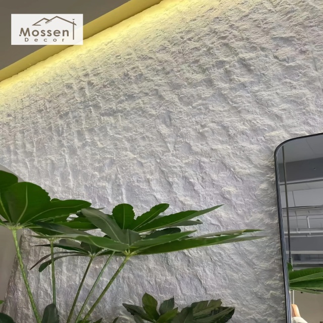Starry Stone Wall Panel Modern Design – Textured Soft Stone Veneer for Interiors