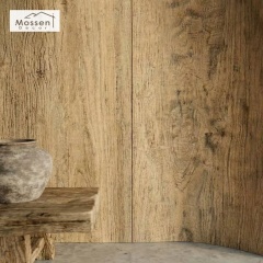 Antique Wood Grain Bendable Stone Panels Rustic Texture Wall Cladding for Interior Accent Wall
