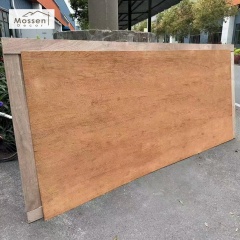 Natural Wood Texture Bendable Stone Wall Panel Flexible MCM Wall Cladding for Curved Walls