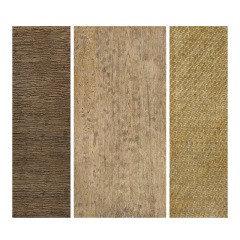 Antique Wood Grain Bendable Stone Panels Rustic Texture Wall Cladding for Interior Accent Wall