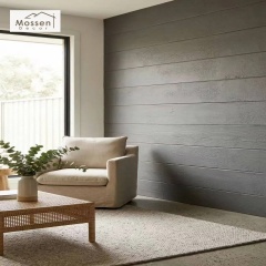 Burnt Wood Soft Stone Wall Panels for Villa Interior Decorative Wall Cladding with Charred Texture Finish
