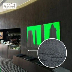 Commercial Burnt Wood Cladding Panels for Interior and Exterior Building Wall Decoration Projects