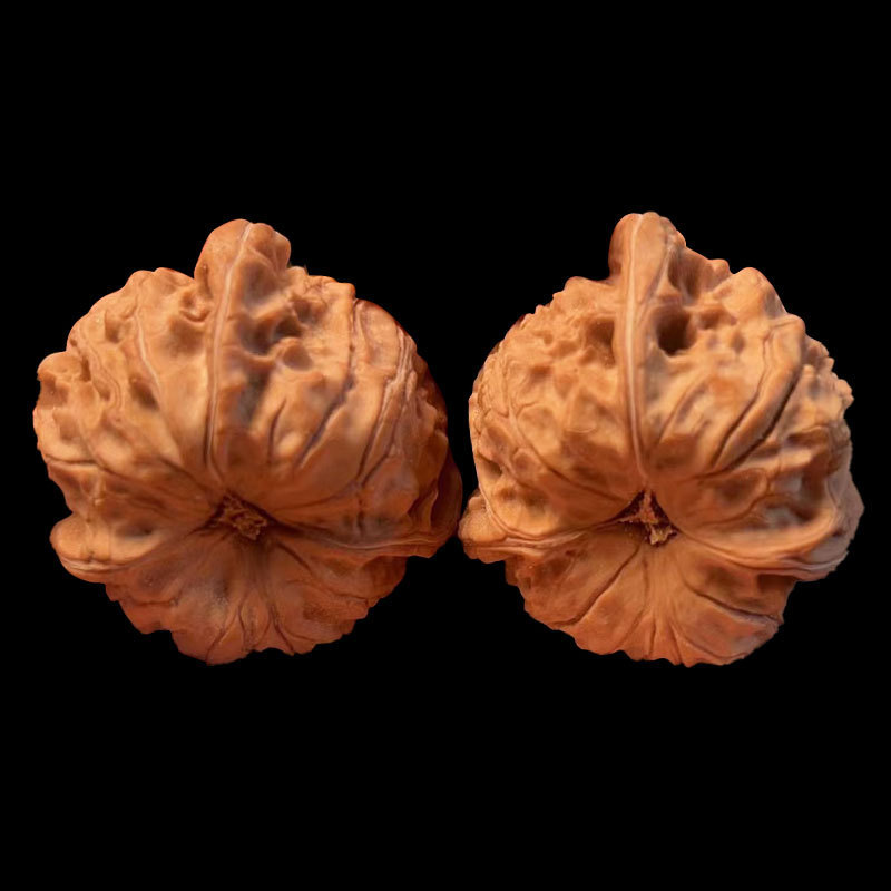 Walnut shaped wild concave bottom ingot three-edged size 40 one item one picture natural old tree fruit wholesale spot
