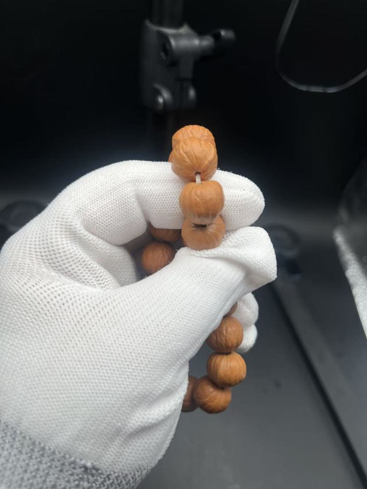 Premium Natural Monkey Head Walnut Beaded Bracelet | Handcrafted Wenwan Mala for Meditation & Patina Collection