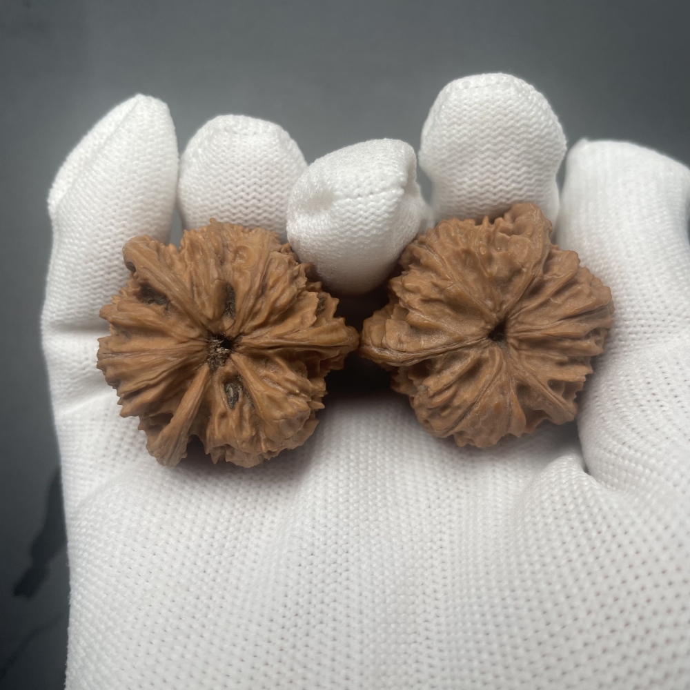 Natural Meteor Shower Three-Ridge Chinese Walnuts, Premium Hand Exercise Health Collectibles