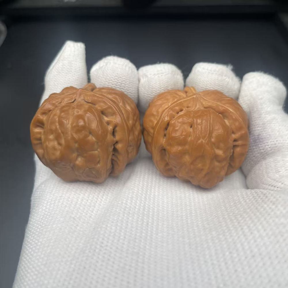 Premium Hand Exercise Walnuts, Random Style (Toad Head Tri-Sided Included) | Natural Stress Relief Collectibles & Gift Items | Wholesale Bulk Available