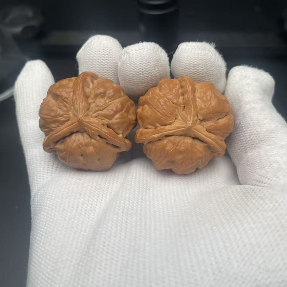 Premium Hand Exercise Walnuts, Random Style (Toad Head Tri-Sided Included) | Natural Stress Relief Collectibles & Gift Items | Wholesale Bulk Available