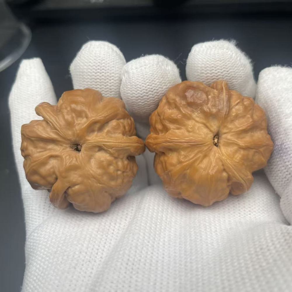 Premium Hand Exercise Walnuts, Random Style (Toad Head Tri-Sided Included) | Natural Stress Relief Collectibles & Gift Items | Wholesale Bulk Available