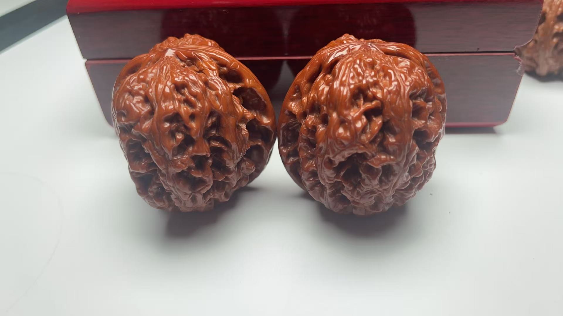 Premium Shizilou Style Palm Exercise Walnuts - High-Quality Fidget Toys for Stress Relief & Collecting