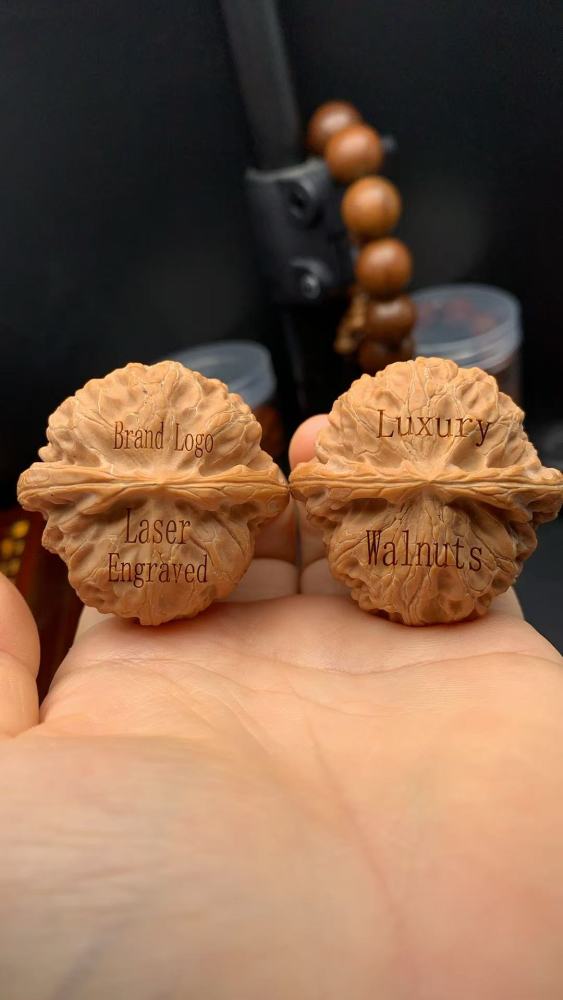 Premium Hand-Matched Walnut Pair – Timeless Love Token & Stress Relief Keepsake