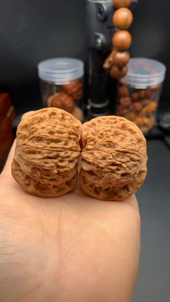 Premium Natural Relaxation Walnuts | Office Stress Relief Desk Toy with High Collection Value