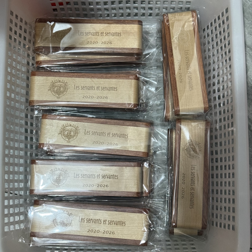 We offer high-precision laser engraving service