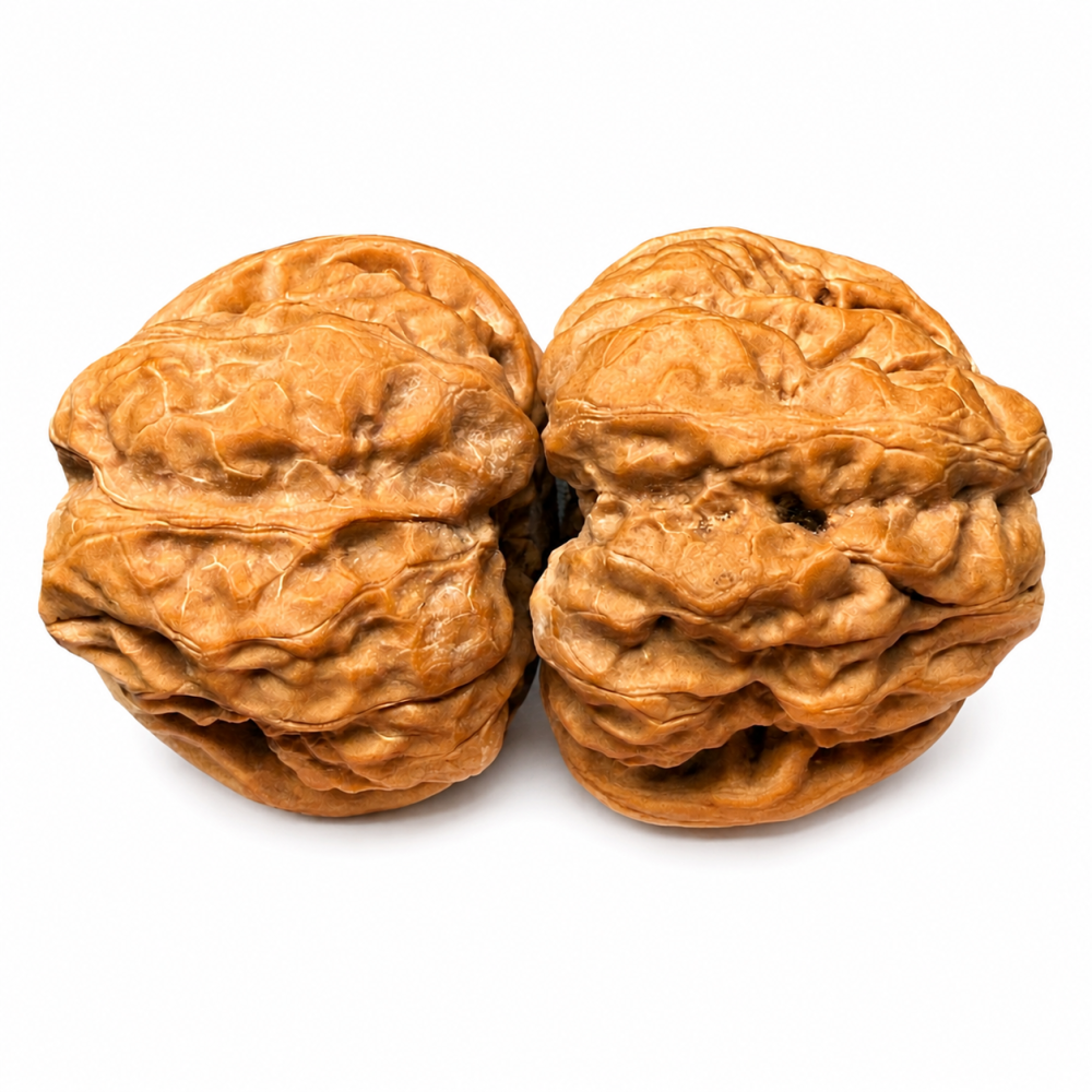 A Pair of Premium Natural Hand Exercise Walnut Balls, Stress Relief Hand Massage Ornaments, Collectible Rare Natural Craft Walnuts for Desk Decor & Meditation
