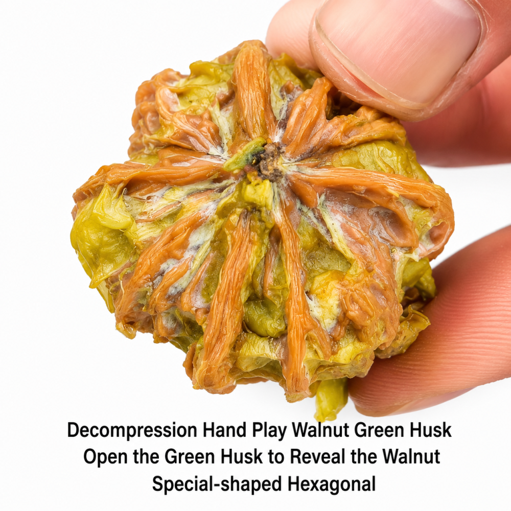 Century-old Wild Walnut Hand Balls, Hard Texture Fidget Toys, Custom Engraved Collectible Decor Pair