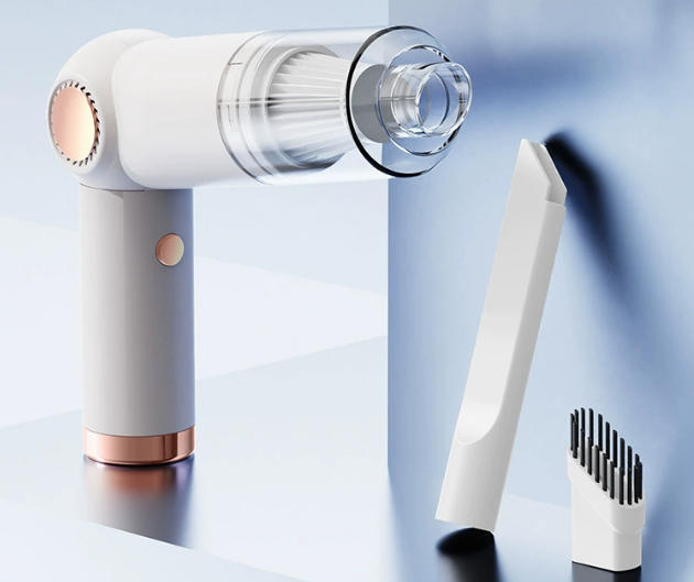 Handheld rechargeable cordless vacuum cleaner