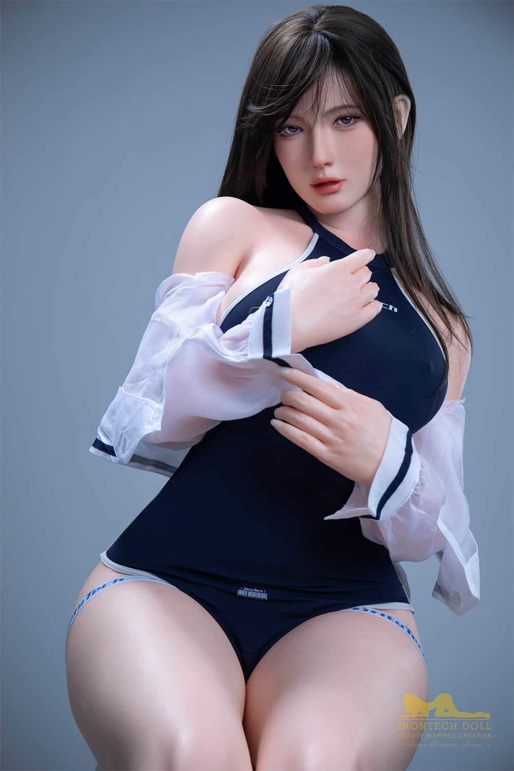 [ US In Stock ] IRONTECH DOLL® S1 164cm ( 5.38' ) Natural Silicone Sex Doll