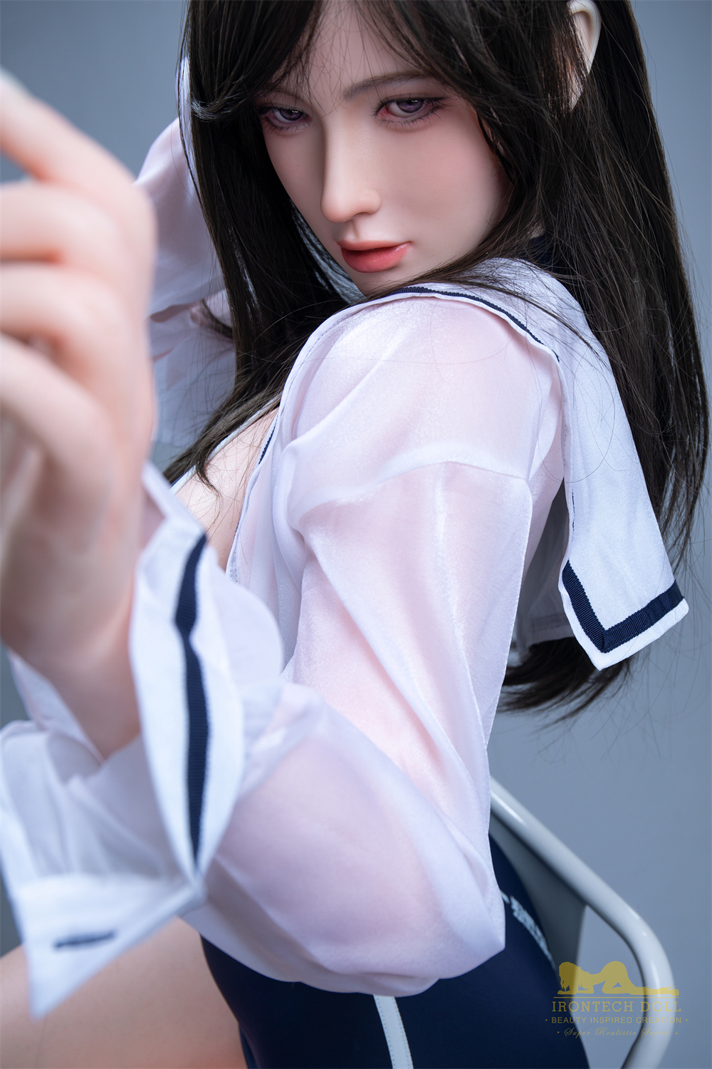 [ US In Stock ] IRONTECH DOLL® S1 164cm ( 5.38' ) Natural Silicone Sex Doll