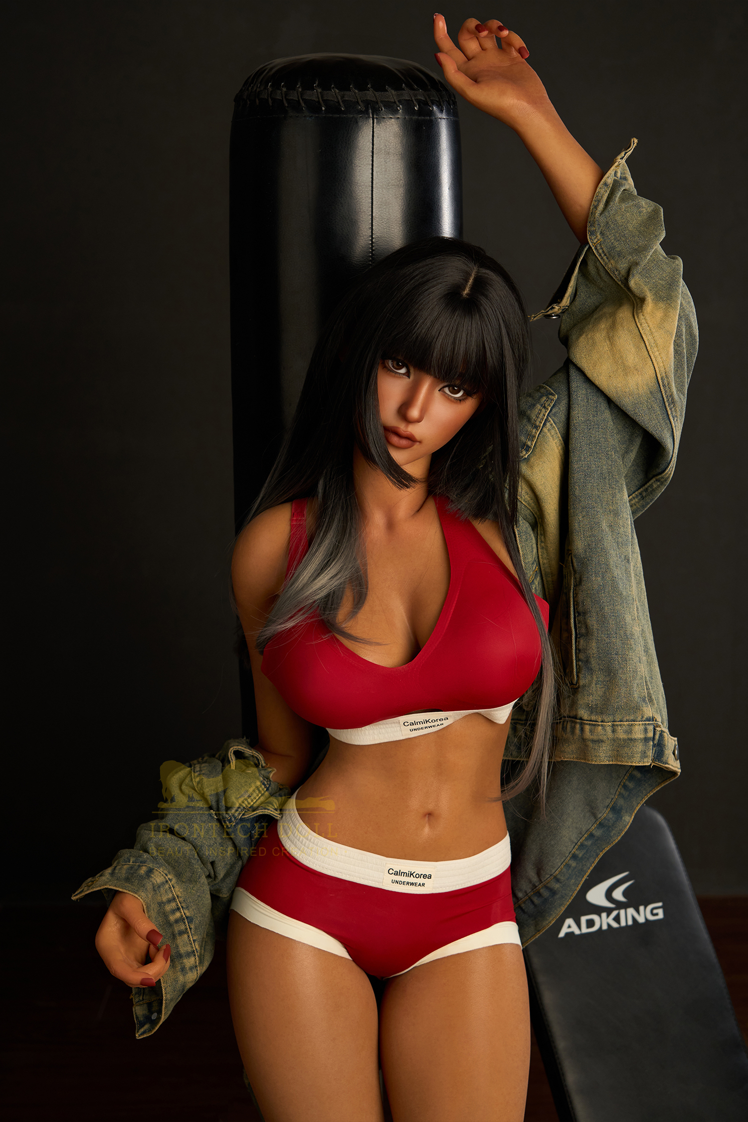 IRONTECH DOLL® 161CM (5.28')  S14  Dark Tanned Sex Doll