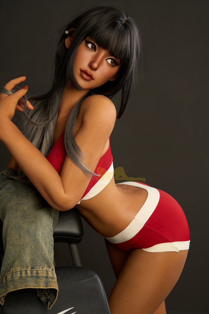 IRONTECH DOLL® 161CM (5.28')  S14  Dark Tanned Sex Doll