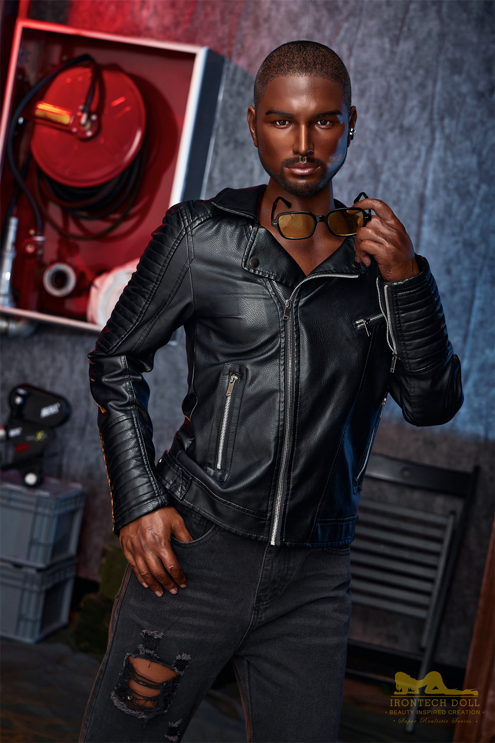 IRONTECH DOLL® 170CM  (5.58')  M1 Kevin Black
