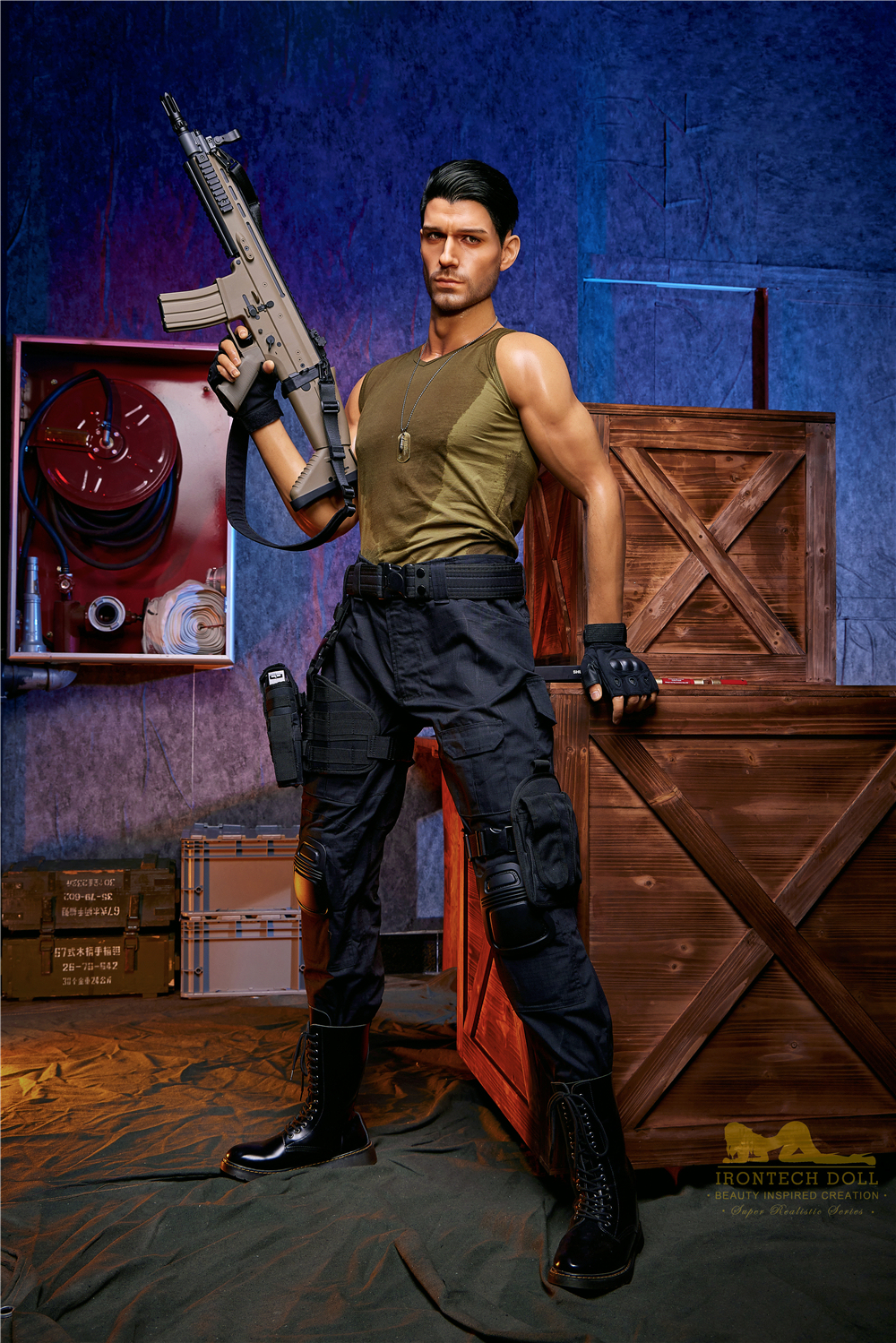 IRONTECH DOLL® 176CM  (5.77')  M5 Thomas Tanned
