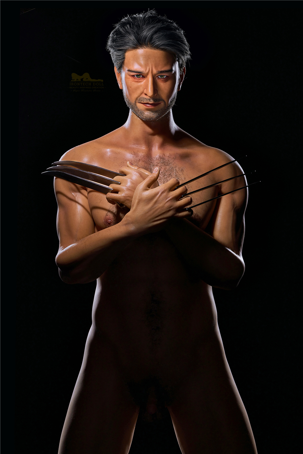 IRONTECH DOLL® 176CM  (5.77')  M2 William Tanned Silicone Male Doll