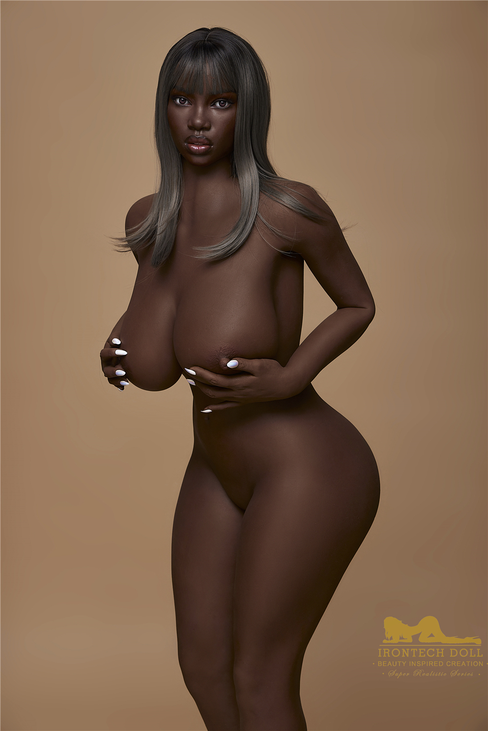 IRONTECH DOLL® 160CM (5.25')  S33 Penny Black Sex Doll