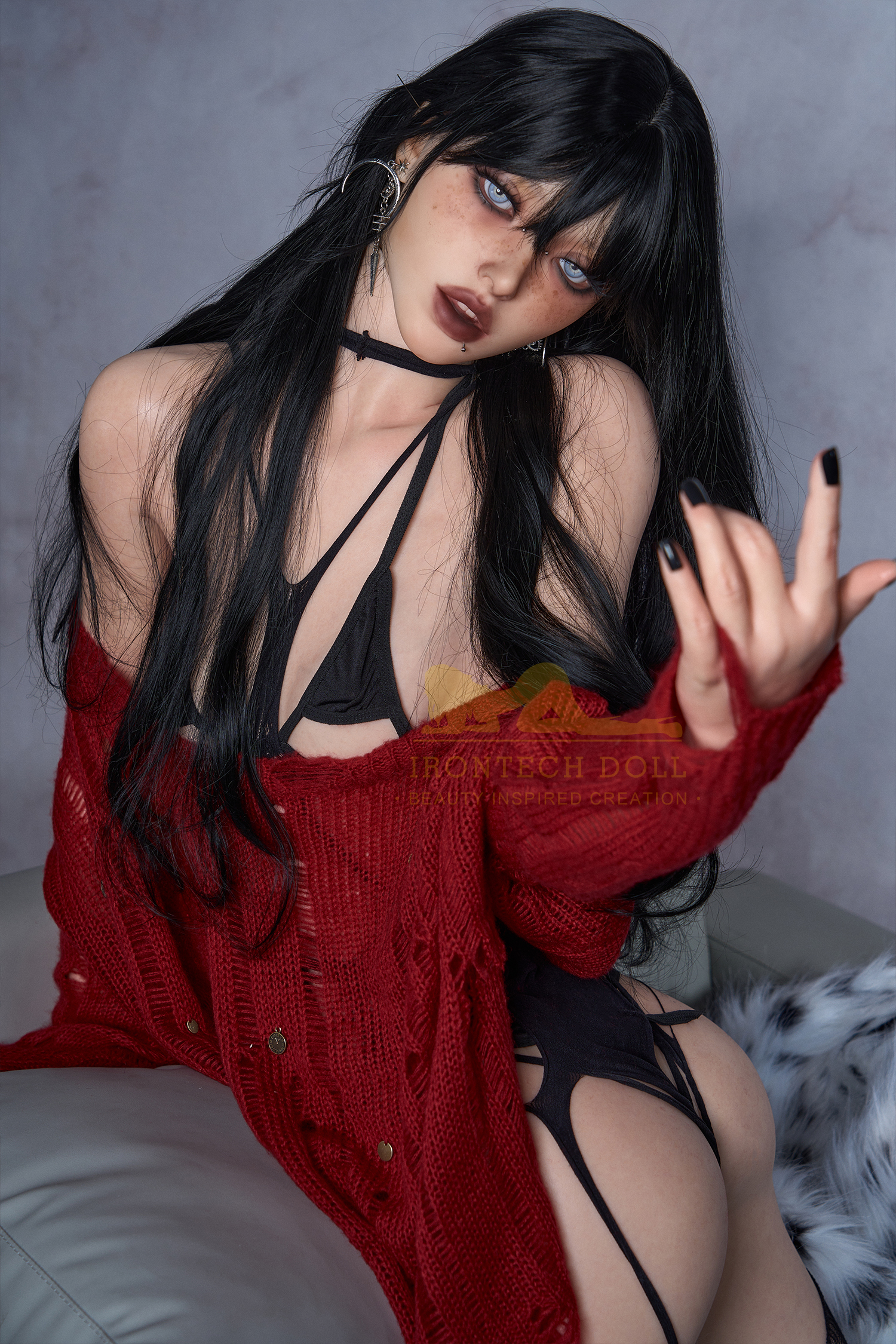 IRONTECH DOLL® 161CM (5.28')  M B2  Natural Silicone Sex Doll
