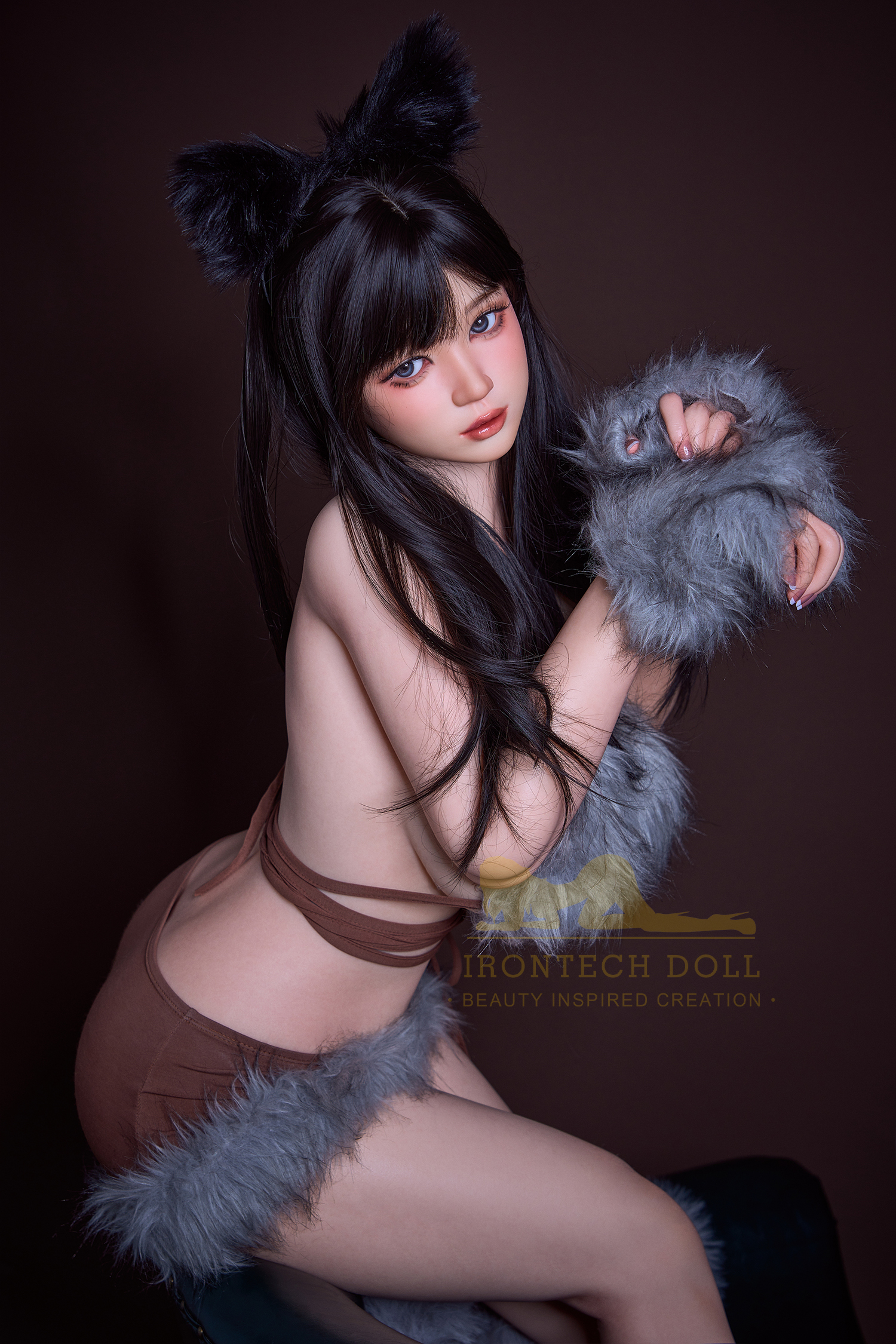 IRONTECH DOLL® 165CM (5.41')T T3 Natural Fox   Silicone Sex Doll