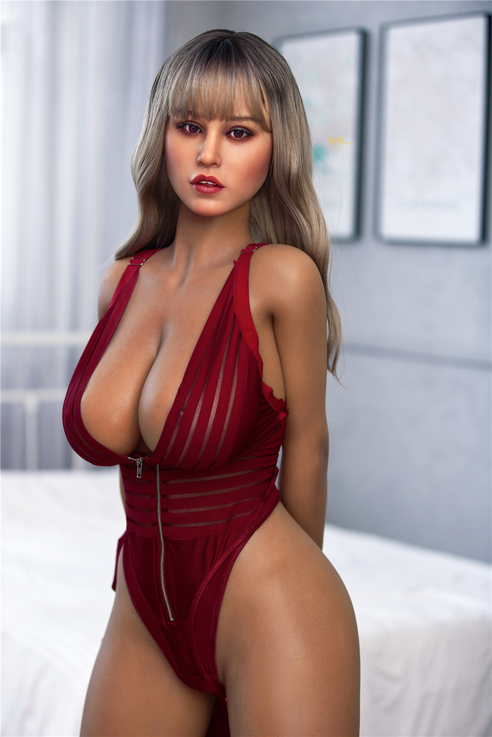 IRONTECH DOLL® 165CM (5.41') S2 Dark Tanned Silicone Sex Doll