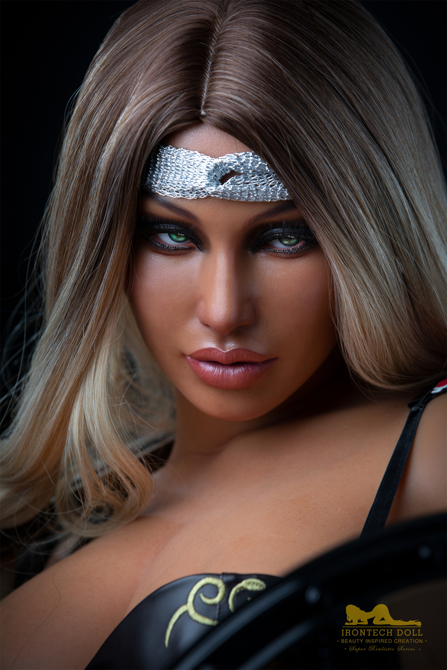IRONTECH DOLL® 164CM (5.38') S26 Hedy Dark Tanned 2  Silicone Sex Doll