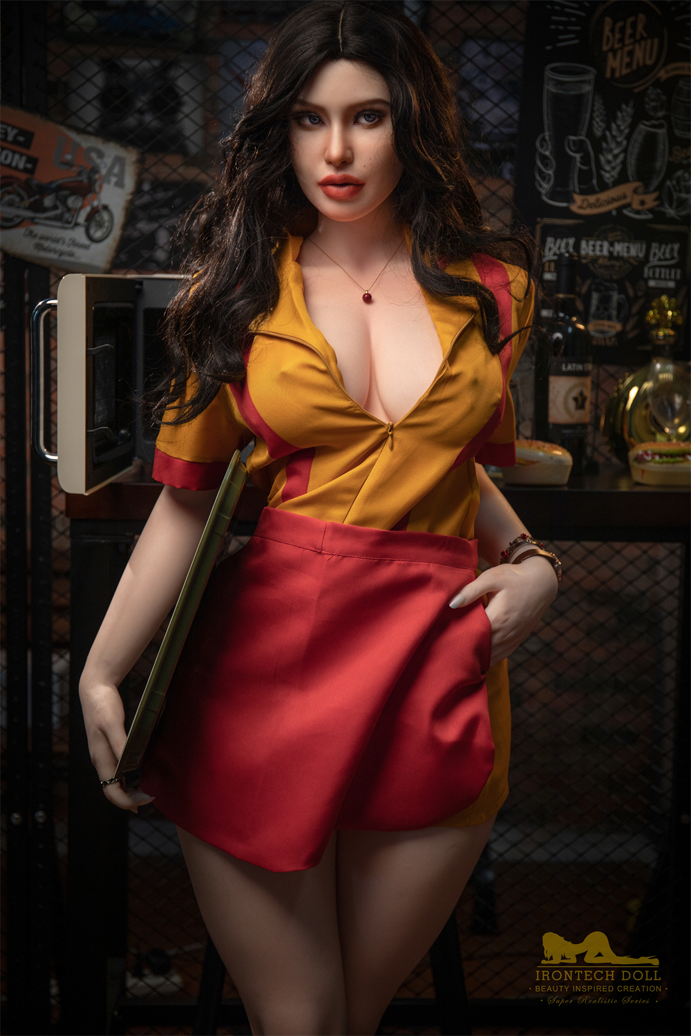 IRONTECH DOLL® 164CM (5.38') S19 Pearl Silicone Sex Doll