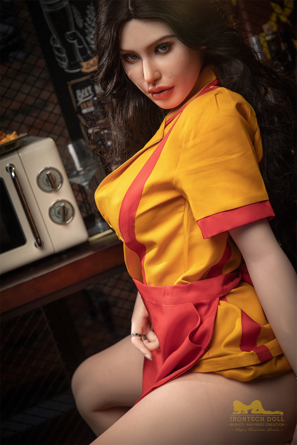 IRONTECH DOLL® 164CM (5.38') S19 Pearl Silicone Sex Doll