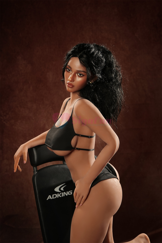 Sigafun®  TPE/STPE 159cm (5.22') Silicone Haed SG2 Cecily Dark Tanned