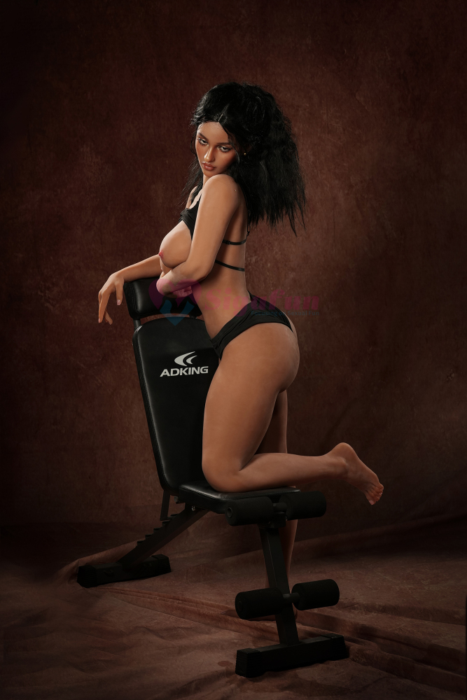 Sigafun®  TPE/STPE 159cm (5.22') Silicone Haed SG2 Cecily Dark Tanned